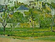 Paul Cezanne Obstgarten in Pontoise France oil painting artist